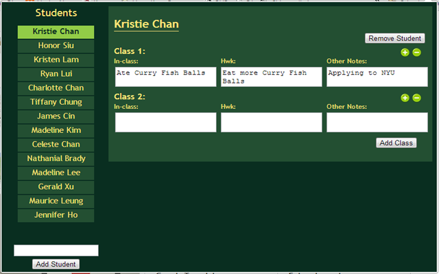 Student Tracker Preview image 1