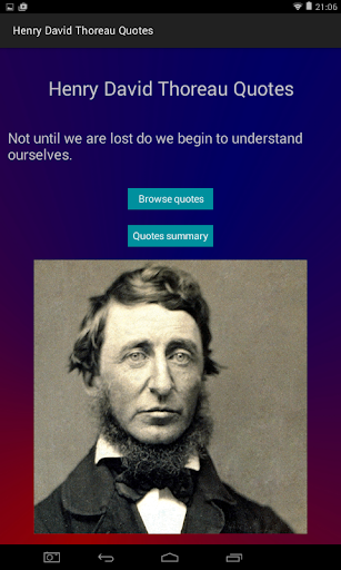 Henry David Thoreau Quotes