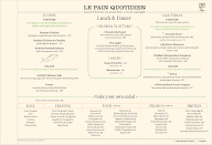 Le Pain Quotidien menu 3