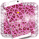 Diamond pink leopard theme icon