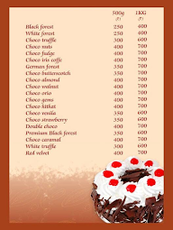 Sriram Sweets & Bakery menu 2