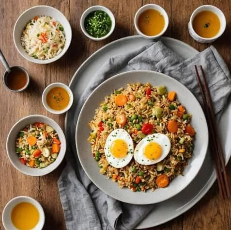 Egg Triple Fried Rice