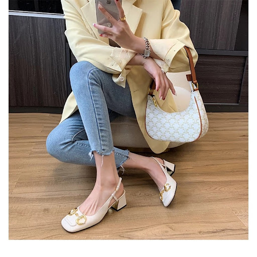 Title 3, Womens Retro Horsebit Buckle Mary Jane Shoes w...