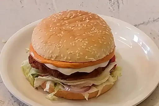 Veg Patty Burger With Cheese