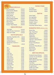 Prashanth Grand menu 1