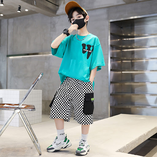 Title 8, Boys Short Sleeve Sports Thin Handsome Clothes...