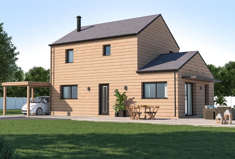  Vente Terrain + Maison - Terrain : 750m² - Maison : 88m² à Châteaugiron (35410) 