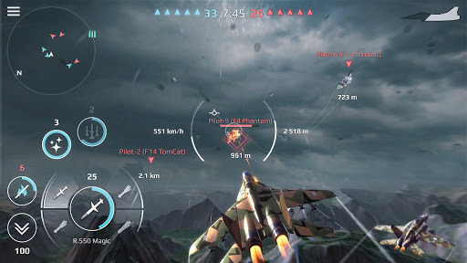 Sky Combat: war planes online simulator PVP screenshots 4