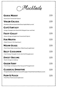 Cafe Co2 Resto Lounge menu 2