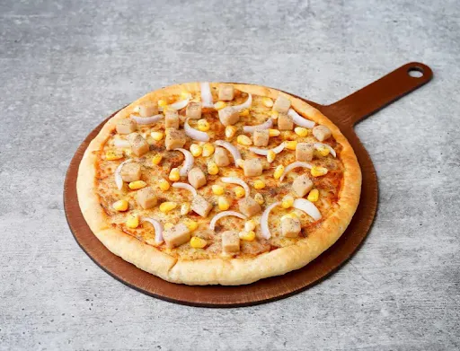 Black Pepper Chicken Pizza