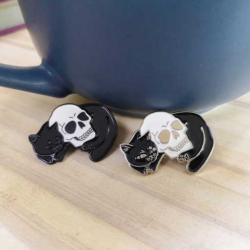 Title 5, Mysterious Witch Enamel Pin Moon And Stars Add ...
