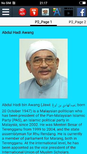 Biography of Abdul Hadi Awang