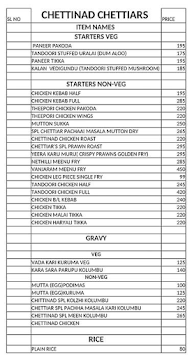 Manavaadu- Authentic Andhra menu 1