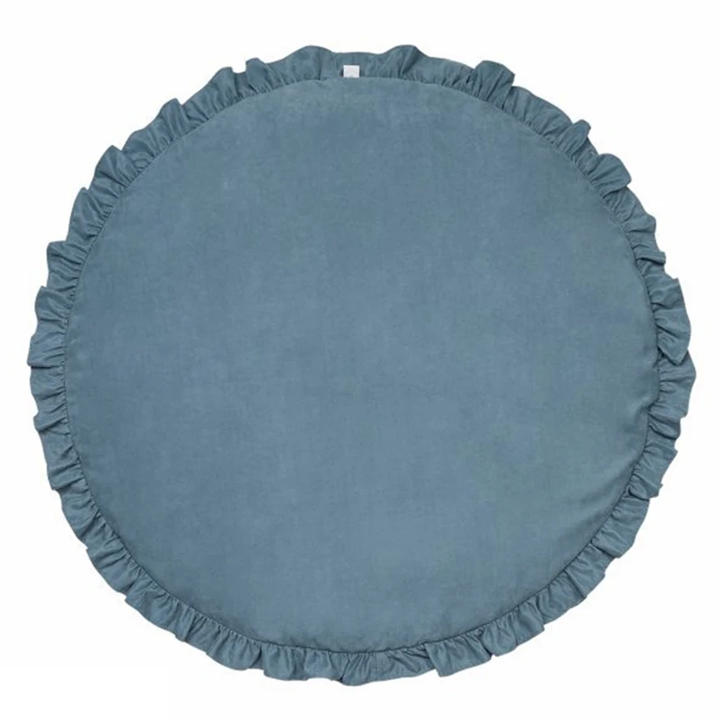 Cartoon katoenen kruipmat voor kinderen, zacht, veilig en wasbaar. Biedt een comfortabele en leuke speelruimte voor de kleintjes.