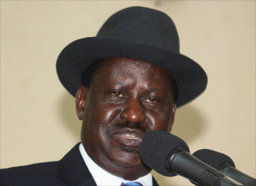 ODM leader Raila Odinga