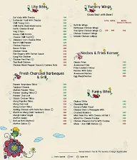 The Funky Kona menu 2