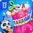 Little panda's birthday party icon