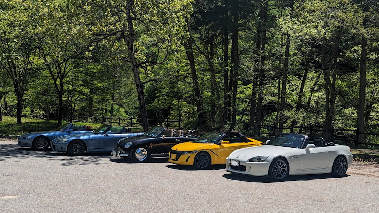 S2000のせせらぎ街道・カフェアグスタ・やまびこロード・東弥だんご・新緑ツーリングに関するカスタム事例の投稿画像9枚目