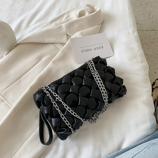 Title 2, Fashion Woven Messenger Bag Chain