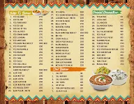 Geeta's Kitchen menu 1