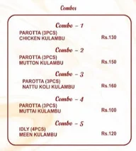 Ambur Biryani menu 3