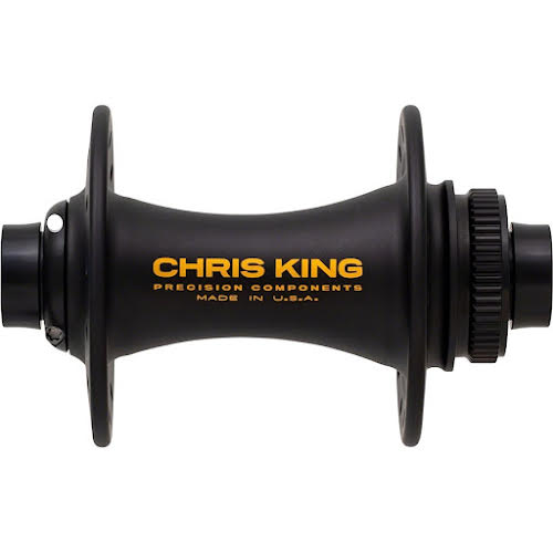 Chris King Front Hub - 15 x 110mm - Center-Lock - 32H - Black/Gold