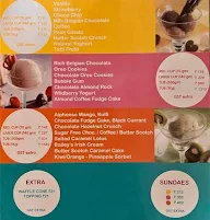 Gelato Vinto menu 1