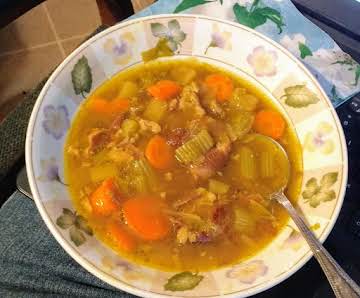 Crock Pot Curried Split Pea Soup