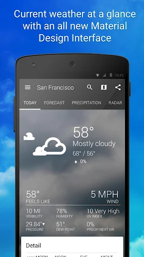 1Weather - Forecasts, Widgets, Snow Alerts & Radar 4.5.6.0 Pro Unlocked