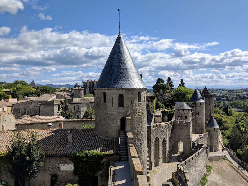 Carcassonne from the ramparts