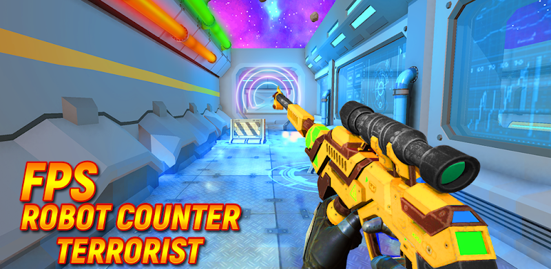 FPS Robot Counter Terrorist war: Gun Shoot Strike