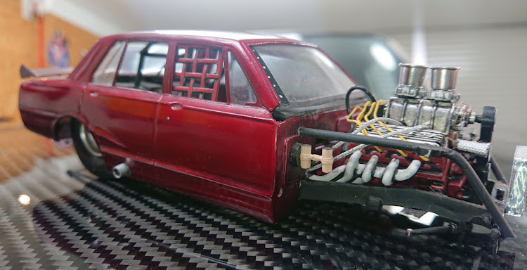 スカイラインのアメ車・旧車・プラモデル・マッスルカー・ホットロッドに関するカスタム事例の投稿画像6枚目