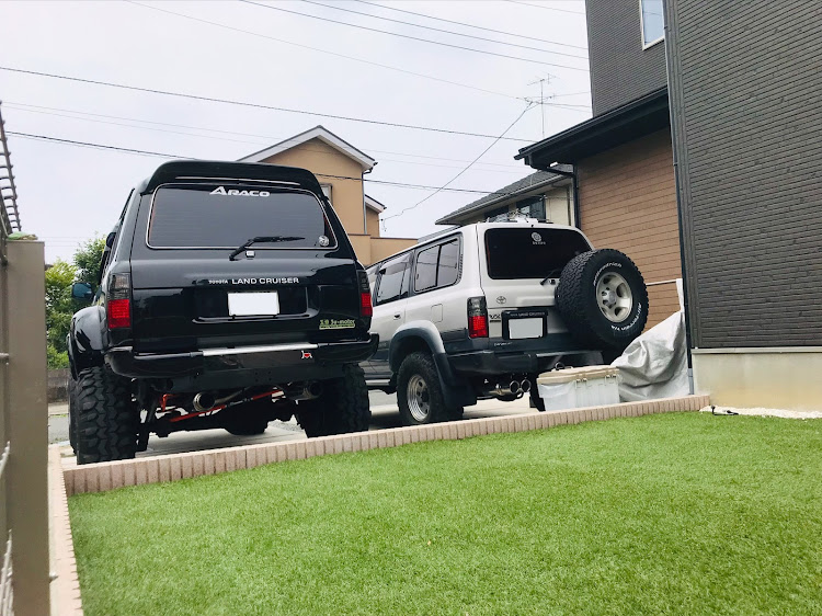 ランドクルーザー80のtwo-k流行らせよう委員会・two-k魂・和泉80魂・メンテナンスは大事・スワンパーに関するカスタム事例の投稿画像3枚目