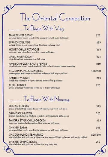 Zevog Courtyard menu 