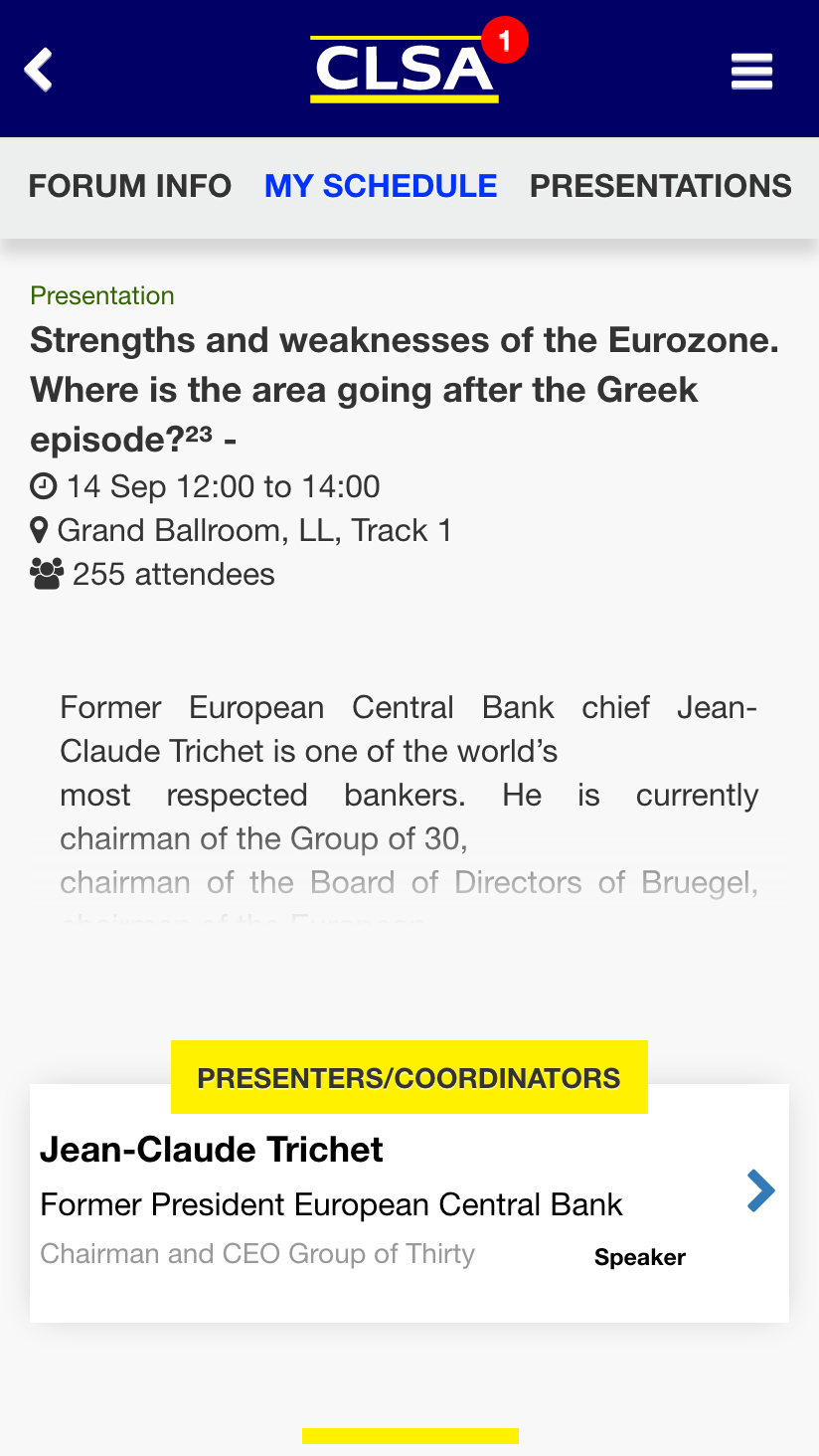 CLSA Mobile Screen 3