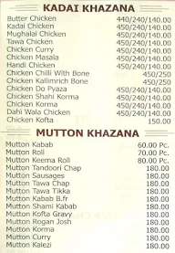 ( SFC )Singh Fresh Chicken menu 2