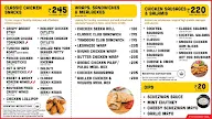 Nothing But Chicken menu 2