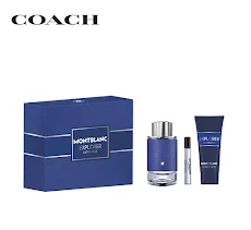 Bộ nước hoa Montblanc Explorer Ultra Blue EDP 100ml + EDP 7.5ml + Shower Gel 100ml