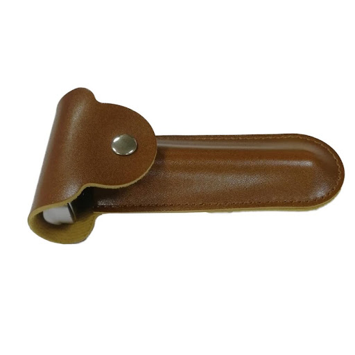 Title 2, Leather shaver cover. Protect your shaver in st...