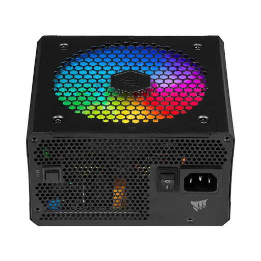 Nguồn máy tính 550W Corsair CX550F RGB Đen 80 Plus Bronze