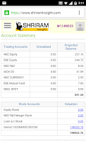 Shriram Netpro Mobile Trading Screenshot