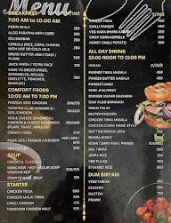 Novu Rooftop Dining menu 4