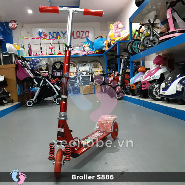 xe trượt scooter cho trẻ em bánh cao su