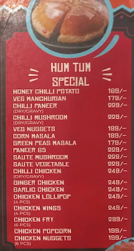 Hum Tum Bun Tea menu 3