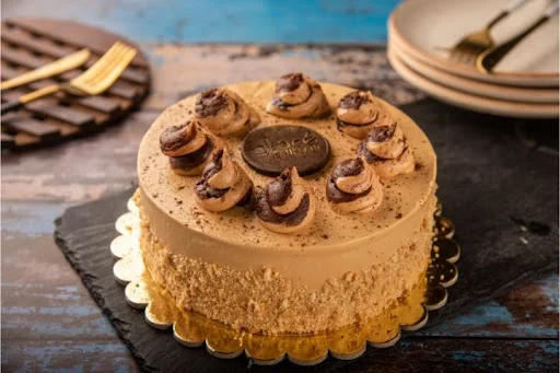 Belgian Chocolate Coffee Praline Cake (1 Pound)