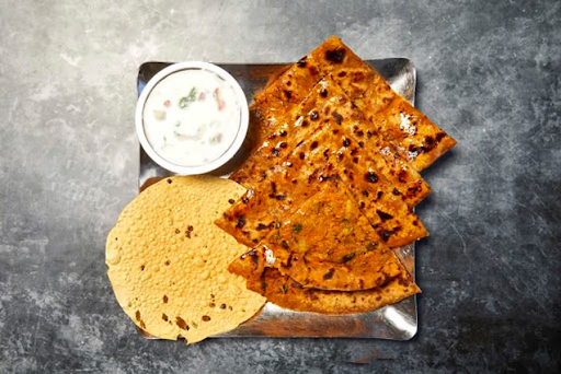 Soya Keema Paratha