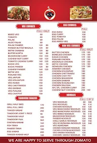 Amaravathi Food Court menu 4