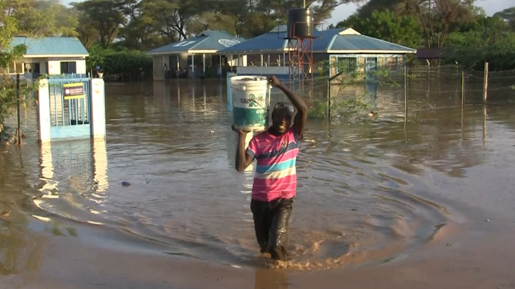 Heavy rain caused massive flooding in Turkana