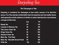 The Darjeeling menu 6