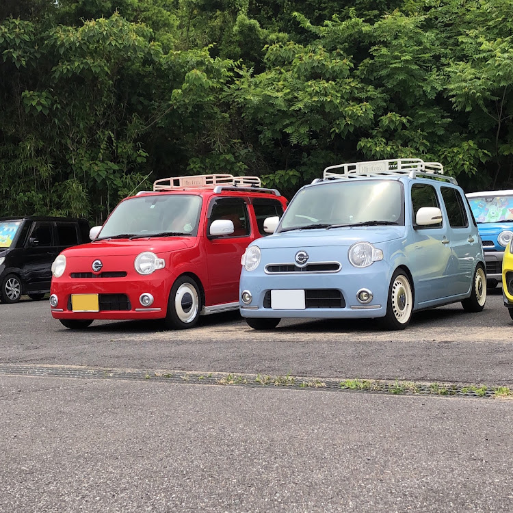 ミラココアのミラ・ココア・可愛い愛車・スズキ・アルトに関するカスタム事例の投稿画像1枚目